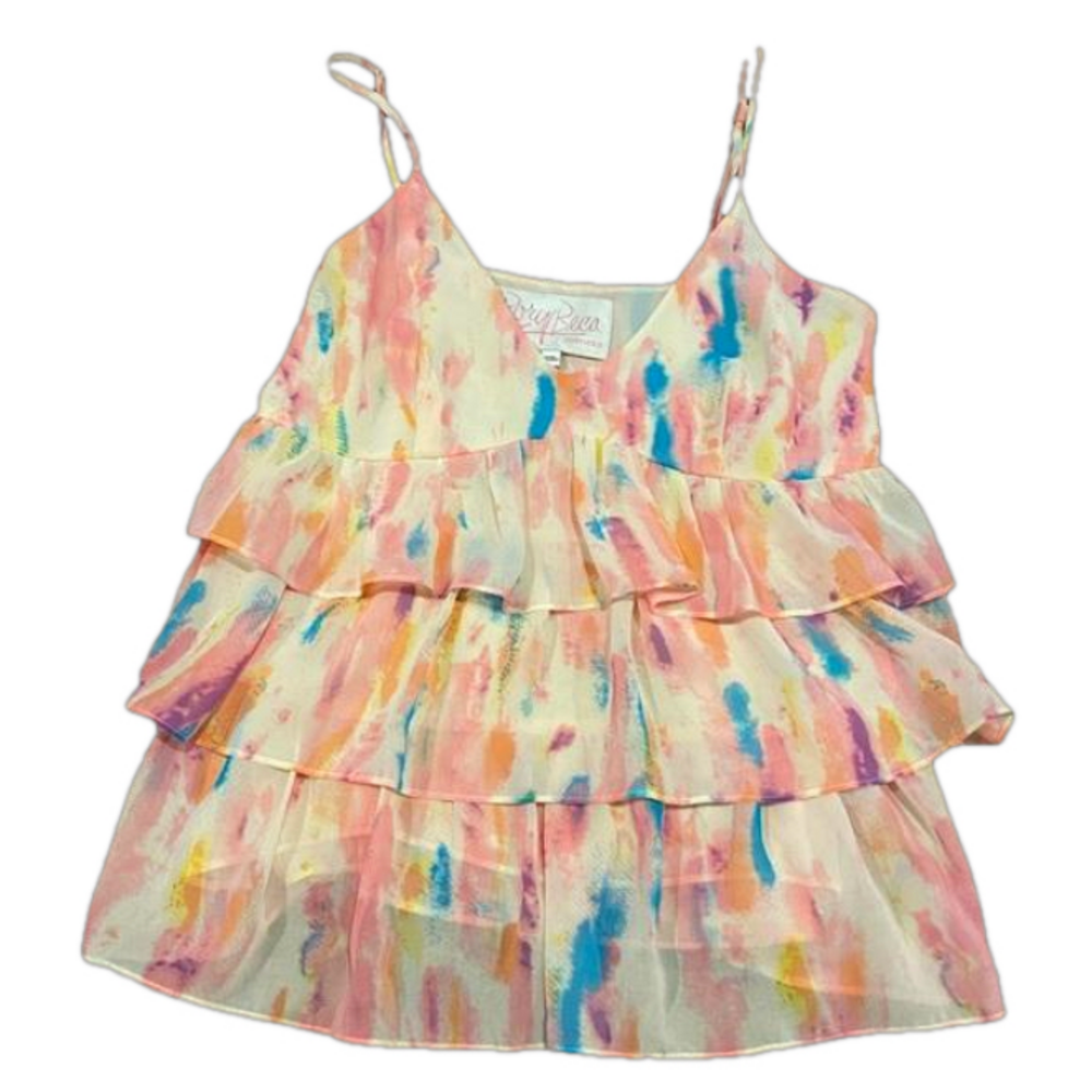 Rory Beca x Forever 21 Babydoll 3 Tier Blouse Sz Small